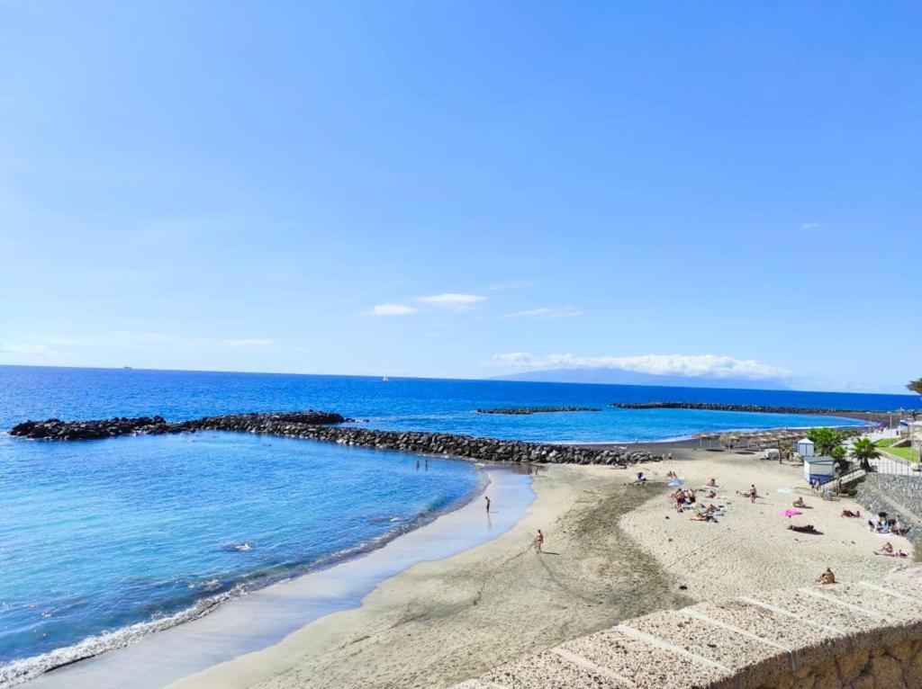 Stylish & Modern 1 Bedroom Suite On Frontline Of Playa Del Duque 阿德耶 外观 照片